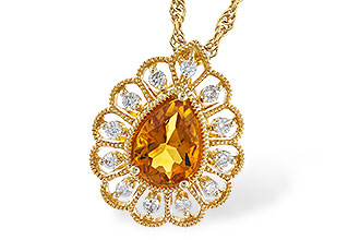 G319-58168: NECK .62 CITRINE .75 TGW