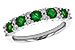 G319-62704: LDS WED RG .70 EMERALD .94 TGW
