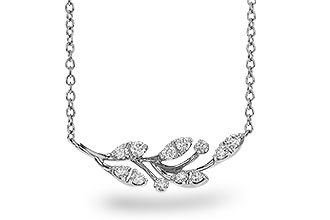 G320-49004: NECKLACE .32 TW (18")