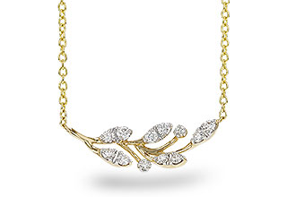 G320-49004: NECKLACE .32 TW (18")