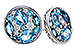 G320-49941: EARRINGS 1.02 TW BLUE TOPAZ 1.18 TGW
