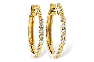 G320-50886: EARRINGS .11 TW