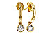 G320-52686: EARRINGS .10 TW