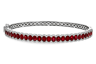 G320-53550: BANGLE 5.04 TW RUBY 5.60 TGW