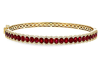 G320-53550: BANGLE 5.04 TW RUBY 5.60 TGW