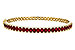 G320-53550: BANGLE 5.04 TW RUBY 5.60 TGW