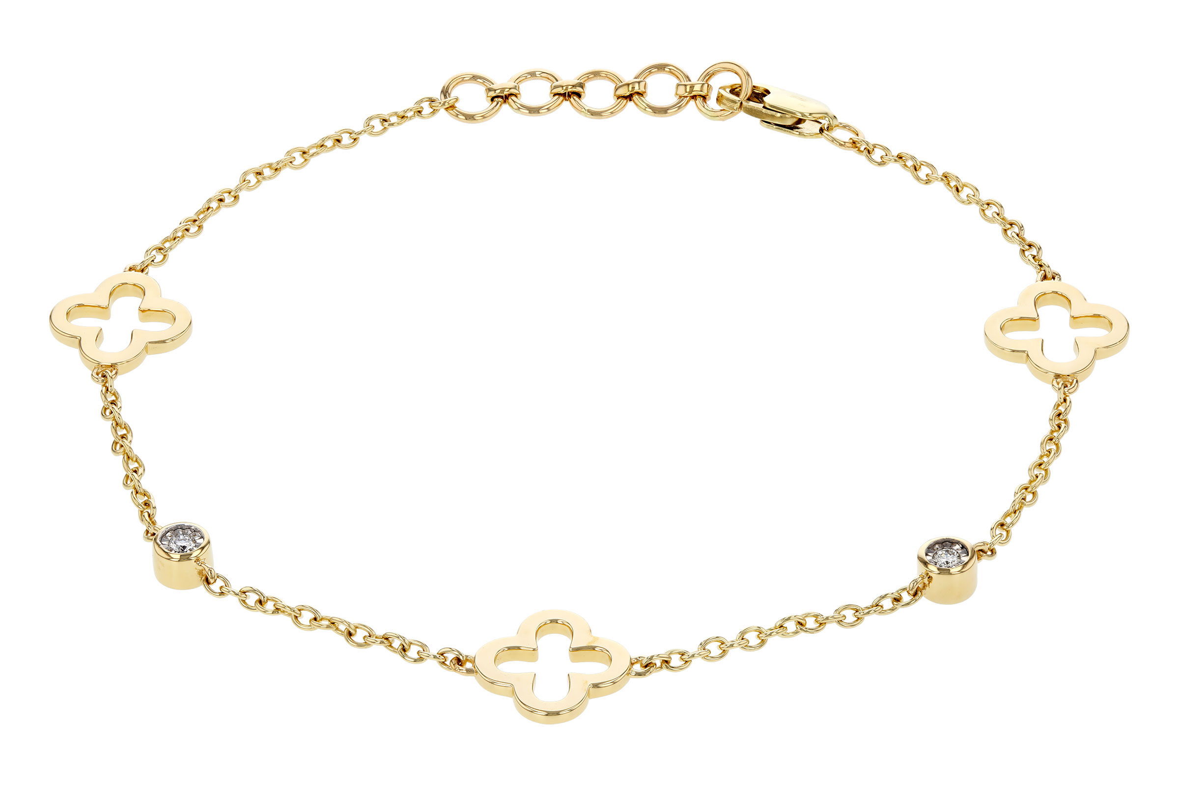 G321-38141: BRACELET .06 TW (7.25")
