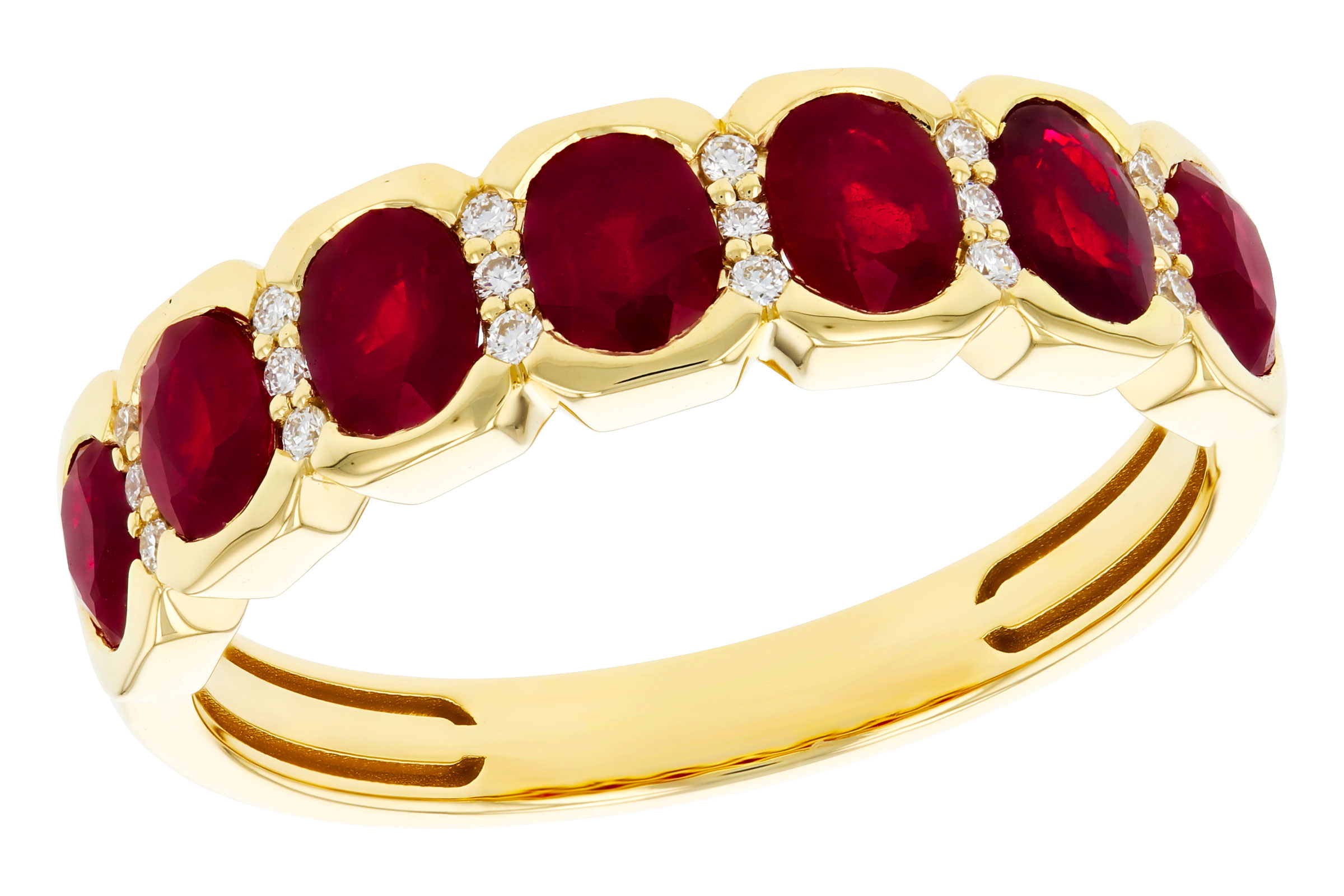 G321-39086: LDS WED RG 1.45 TW RUBY 1.52 TGW