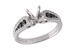 H231-44513: LDS SEMI .25 BLK DIAS .60 TW