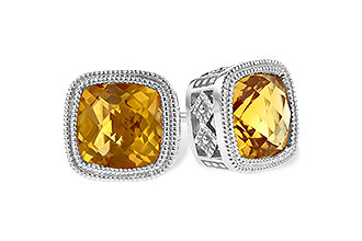 H318-64541: EARR 1.70 TW CITRINE