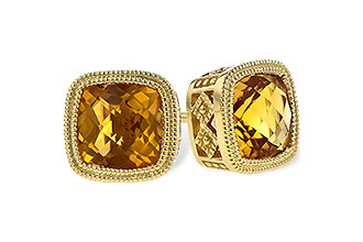 H318-64541: EARR 1.70 TW CITRINE