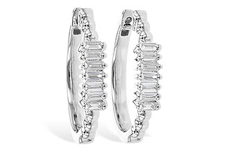 H318-69068: EARR .20 TW BAGUETTES