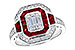 H318-70841: LDS RG 1.02 TW RUBY 1.42 TGW