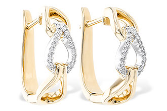 H318-71795: EARRINGS .15 TW