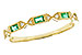 H319-55386: LDS WED RG .10 EMERALD .12 TGW