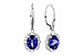 H319-59913: EARR 1.28 TW TANZANITE 1.72 TGW (7x5 OVAL)