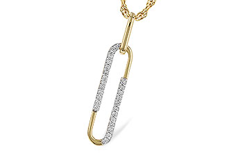 H319-60841: NECKLACE .14 TW