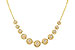 H319-61750: NECKLACE .22 TW (17")
