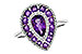H319-62704: LDS RG 1.14 TW AMETHYST 1.22 TGW