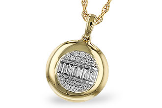 H319-63568: NECKLACE .10 BAG .17 TW