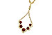 H319-63595: NECK .34 RUBY .53 TGW