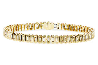 H320-46341: BRACELET 1.70 TW BAGUETTE (7")