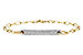H320-48113: BRACELET .46 TW (7")