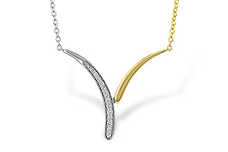 H320-50886: NECKLACE .12 TW (18")