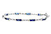 H320-51768: BRACELET 2.10 SAPPHIRE 2.75 TGW (7")
