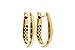 H320-51795: GOLD EARRINGS (15MM)