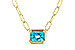 H320-51804: NECKLACE 1.20 SWISS BLUE TOPAZ (18")