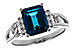 H320-52659: LDS RG 2.42 LONDON BLUE TOPAZ 2.50 TGW (9x7MM LBT)