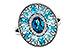 H320-52704: LDS RG 3.02 TW BLUE TOPAZ 3.10 TGW (7x5MM LBT CTR)