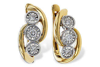 H320-53559: EARRINGS .25 TW