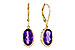 H320-53632: EARRINGS 2.70 TW AMETHYST 2.78 TGW (10x6MM OV)