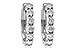 K046-85377: EARRINGS 2 CT TW