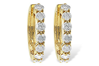 K046-85377: EARRINGS 2 CT TW