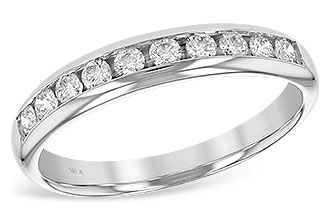 K138-69977: LDS WED RG .32 TW (10 STONES)