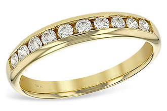 K138-69977: LDS WED RG .32 TW (10 STONES)