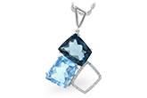 K234-16304: NECK 10.60 BLUE TOPAZ 10.73 TGW