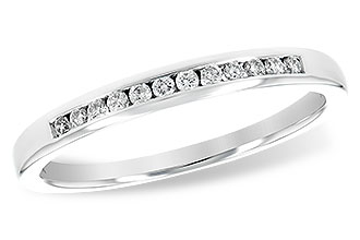 K234-17241: LDS WED RG .12 TW (12 STONES)