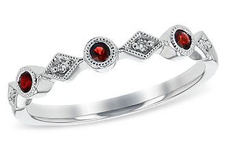 K235-00904: LDS WED RG .13 RUBY .16 TGW