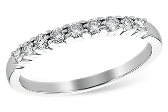 K235-05413: LDS WED RG .25 TW (9 STONES)
