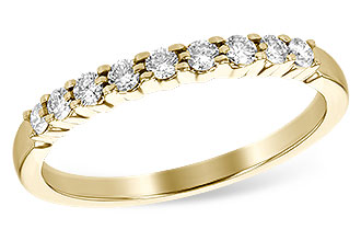 K235-05413: LDS WED RG .25 TW (9 STONES)