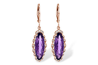 K235-99004: EARR 4.75 AMETHYST 4.90 TGW