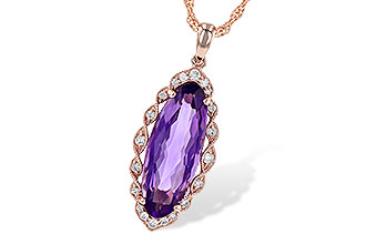 K235-99013: NECK 3.60 AMETHYST 3.74 TGW
