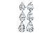 K318-66277: EARR .29 BAG .80 TW