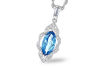 K318-70895: NECK 1.26 BLUE TOPAZ 1.37 TGW