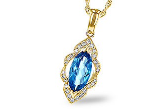 K318-70895: NECK 1.26 BLUE TOPAZ 1.37 TGW