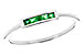 K318-72686: LDS RG .10 TW EMERALD